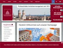 Tablet Screenshot of eb-immobilien.com